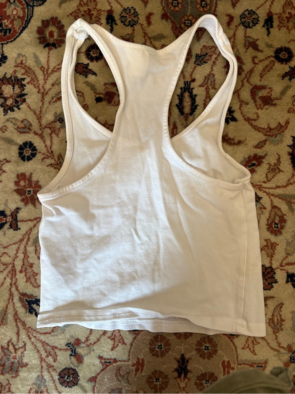 H&M Racer Back White Crop Top - Picture 3 of 3